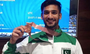 پاکستان نے کامن ویلتھ گیمز 2018 میں پہلا میڈل حاصل کر لیا | urduhumnews.wpengine.com