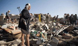 یمن میں سعودی عسکری اتحاد کا فضائی حملہ، چھ ہلاک متعدد زخمی | urduhumnews.wpengine.com