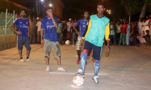 لیاری کے نوجوانوں میں مقبول رمضان نائٹ فٹ بال ٹورنامنٹ | urduhumnews.wpengine.com