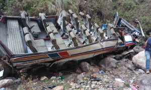 بھارتی ریاست میں مسافر بس گہری کھائی میں گرنے سے 47 افراد ہلاک | urduhumnews.wpengine.com