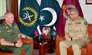 آرمی چیف جنرل قمر جاوید باجوہ سے روسی نائب وزیردفاع کی ملاقات|HUMNEWS.pk