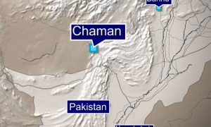 چمن: راکٹ لانچر حملہ، قبائلی رہنما کے اسکوڈ کی گاڑی تباہ ذ|humnews.pk