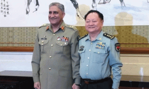 پاک چین عسکری قیادت کا فوجی تعاون بڑھانے پر اتفاق