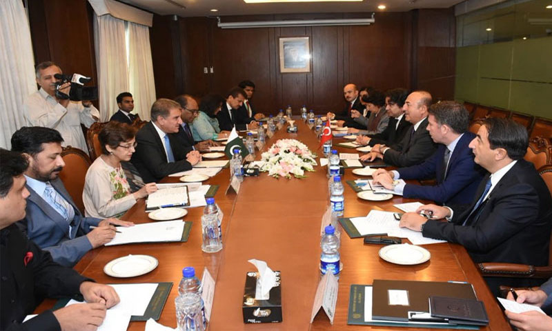 پاکستان اور ترک خارجہ وفود کے مذاکرات
