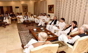 عمران خان کی زیرصدارت خیبرپختونخواہ کابینہ کا اجلاس