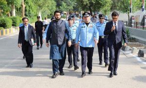 وزیر مملکت برائے داخلہ کا پولیس ہیڈ کوارٹرز اسلام آباد کا دورہ|humnews.pk