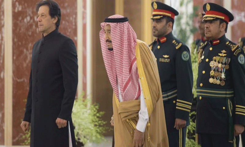 وزیر اعظم پاکستان کی سعودی فرمان رواں سے ملاقات|humnews.pk