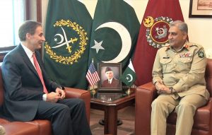 آرمی چیف ک امریکی ناظم الامور برائے پاکستان سے ملاقات |humnews.pk