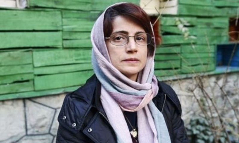 ایران میں وکیل نسرین ستودہ کو 38 سال قید اور148کوڑوں کی سزا