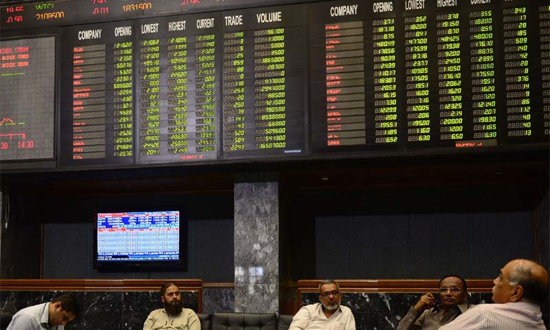 پاکستان اسٹاک مارکیٹ میں 172 پوائنٹس کا اضافہ