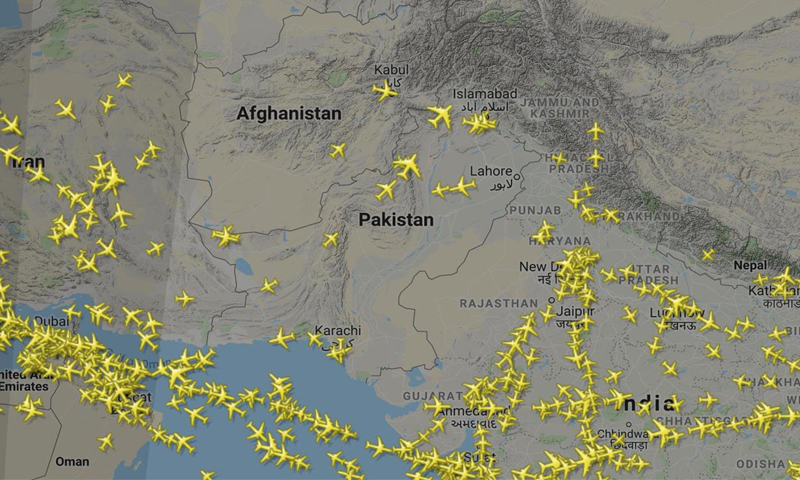 پاکستانی فضائی حدود پر عائد پابندی ختم