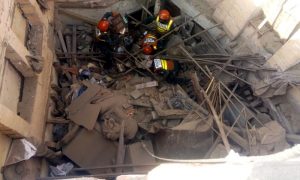 کراچی: گلبہار میں گرنے والی عمارت کی تحقیقات کے لیے کیٹی قائم