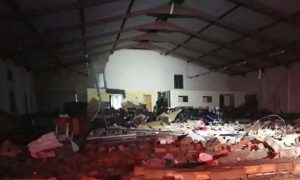 جنوبی افریقہ: چرچ کی دیوار گرنے سے 13 ہلاک 16 زخمی