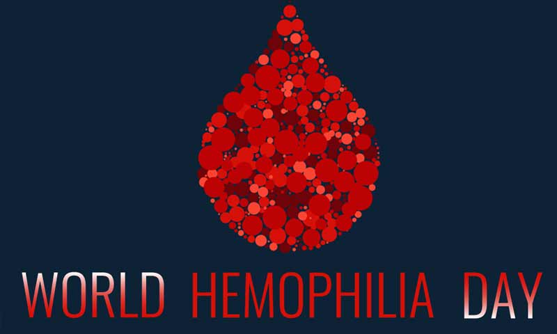 خون کی بیماری ہیموفیلیا سے آگاہی کاعالمی دن آج منایا جارہا ہے