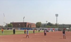 پنجاب گیمز2019:ایتھلیٹس ننگے پائوں ریس لگانے پر مجبور