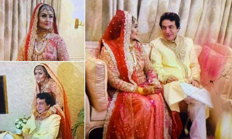 معروف اداکارہ انجمن کی شادی کی تصاویر منظرعام پر آ گئیں
