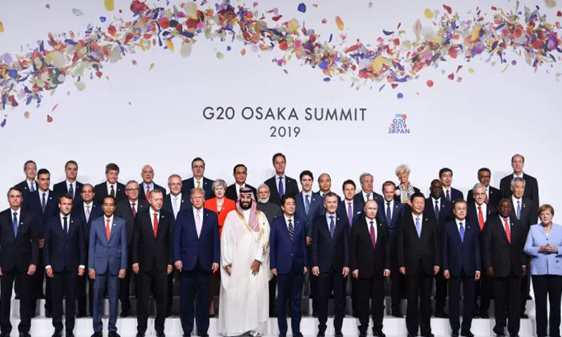 جاپان : جی - 20 اجلاس شروع ہو گیا