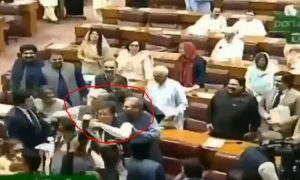 قومی اسمبلی میں عمران خان کے اشارے، ویڈیو سوشل میڈیا پر وائرل