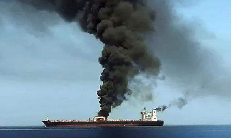 خلیج اومان میں بحری جہازوں پر حملے کا ذمہ دار کون ؟