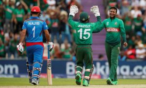 بنگلہ دیش نے افغانستان کو 62 رنز سے شکست دے دی