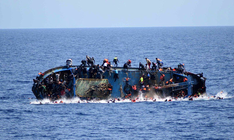 تیونس کے ساحل پر تارکین وطن کی کشتی ڈوب گئی، ایک ہلاک
