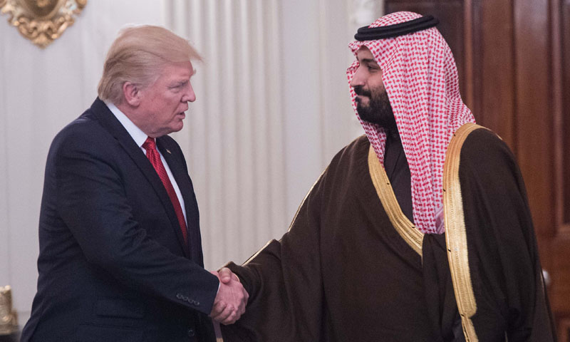 ٹرمپ نے سعودی عرب کی سلامتی و استحکام میں مدد کی پیشکش کردی