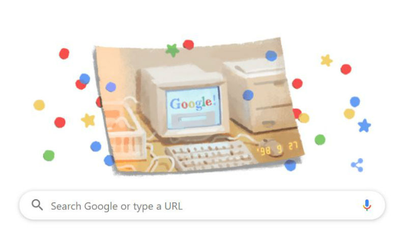 گوگل آج اپنی 21ویں سالگرہ منا رہا ہے