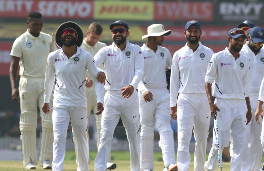 بھارت نے جنوبی افریقہ کو ایک اننگز اور 202 رنز کے بڑے مارجن سے شکست دے دی