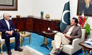 عمران خان اور جنرل باجوہ سے امریکی نمائندہ خصوصی زلمے خلیل زاد کی ملاقاتیں
