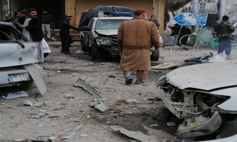کوئٹہ میں دھماکہ، 3 افراد جاں بحق، 10 زخمی