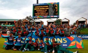 انڈر 19 ورلڈ کرکٹ کپ: بھارت کو شکست، بنگلہ دیش چیمپین بن گیا