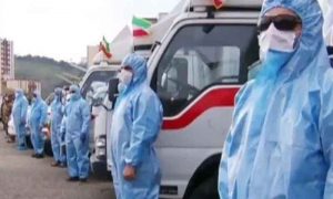 آرمی ڈے پریڈ میں جراثیم کش گاڑیوں اور طبی آلات کے اسٹالز