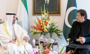 عید الفطر: وزیراعظم کو ابوظہبی کے ولی عہد کی مبارکباد