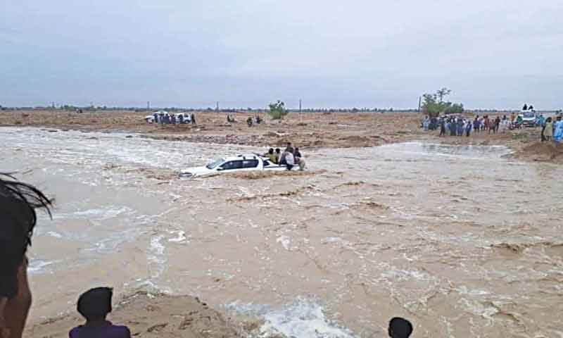 بلوچستان: بارشوں اور سیلاب سے متاثرہ علاقوں میں ہائی الرٹ 