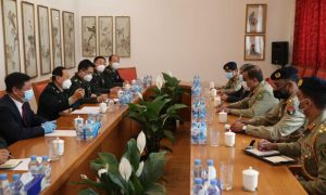 چیئرمین جوائنٹ چیفس آف اسٹاف کمیٹی کی چین کے وزیر دفاع سے ملاقات