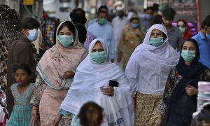 کراچی میں کورونا تیزی سے پھیلنے لگا، شرح 35 فیصد سے بڑھ گئی