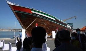 متحدہ عرب امارات:لکڑی کا تیار کردہ جہاز گنیز بک آف ورلڈ ریکارڈ میں شامل