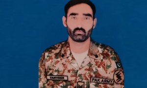 افغانستان سے دہشتگردوں کی فائرنگ، پاک فوج کا حوالدار شہید