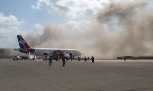 یمن: عدن ہوائی اڈے پر راکٹوں سے حملہ ، 27 جاں بحق 40 زخمی