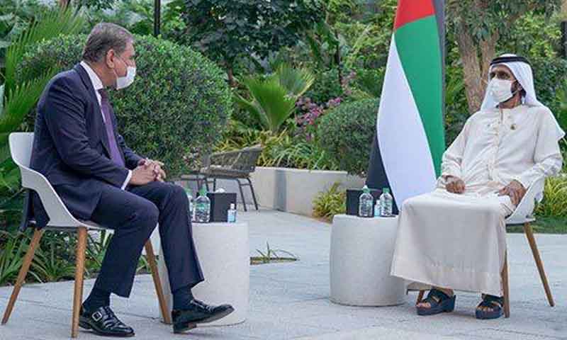وزیر خارجہ شاہ محمود قریشی سے متحدہ عرب امارات کے سفیر کی ملاقات
