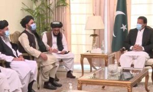 طالبان وفد سے ملاقات: وزیر اعظم کا افغانستان میں پرتشدد کارروائیوں پر اظہار تشویش
