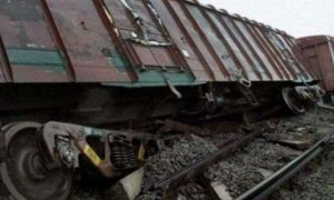 حیدر آباد: مال بردار ٹرین حادثے کا شکار، دو ہفتوں میں چھٹا حادثہ
