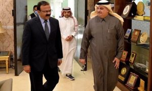 سعودی عرب کے سفیر سے جنرل (ر) بلال اکبر کی ملاقات