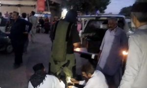 کراچی بڑی تباہی سے بچ گیا:موٹر سائیکل میں نصف بم ناکارہ بنادیا گیا
