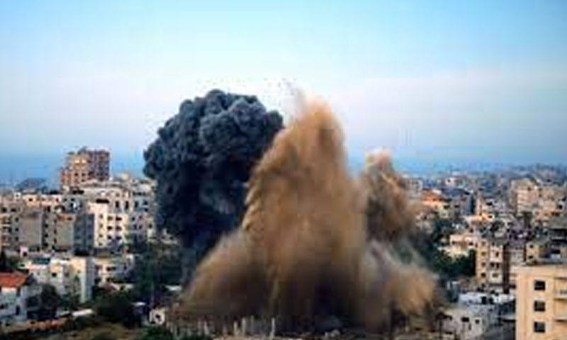 اسرائیل کی فلسطینیوں پر بمباری: شہدا کی تعداد 24 ہو گئی،180 زخمی