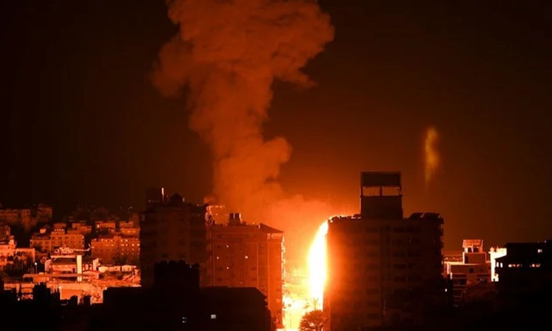 اسرائیل کی وحشیانہ بمباری جاری: 212 فلسطینی شہید
