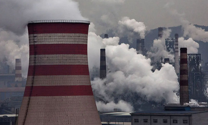چین: گرین ہاؤس گیسوں کے اخراج میں 3 گنا اضافہ
