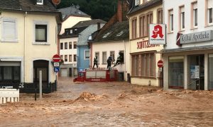 بارش اور سیلاب سے جرمنی اور بیلجئیم میں 91 افراد ہلاک