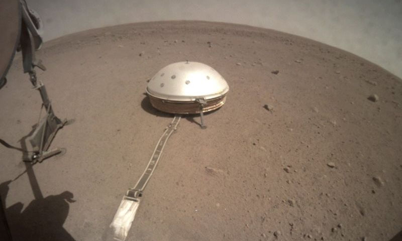 ناسا نے مریخ کی اندرونی ساخت کا تعین کر لیا