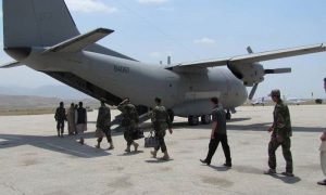افغانستان کا فوجی طیارہ گر کر تباہ